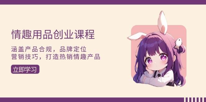 （13682期）情趣用品创业课程：涵盖产品合规，品牌定位，营销技巧，打造热销情趣产品-创业项目库