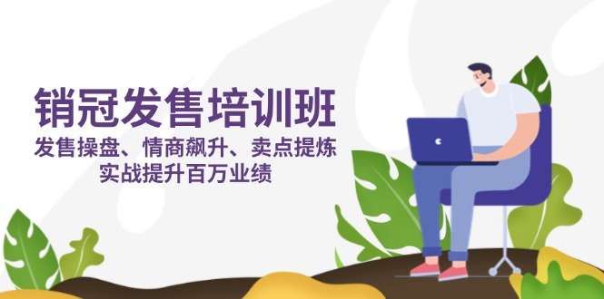 销冠 发售培训班：发售 操盘+情商 飙升+卖点 提炼，实战提升百万业绩-创业项目库