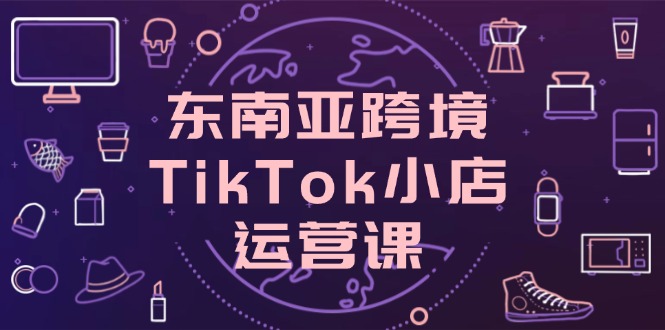 东南亚跨境TikTok小店运营课，掌握店铺设置与流量转化核心技巧-创业项目库