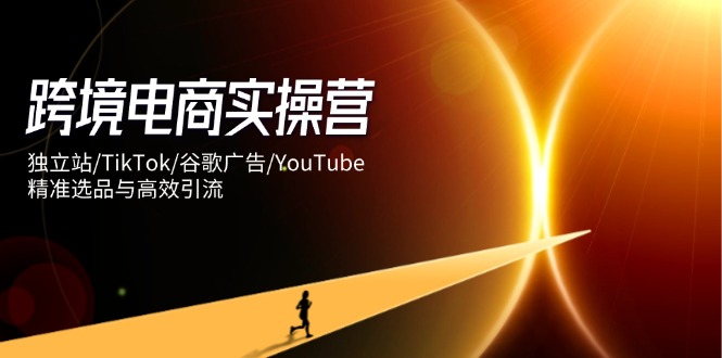 跨境电商实操营：独立站/TikTok/谷歌广告/YouTube，精准选品与高效引流-创业项目库