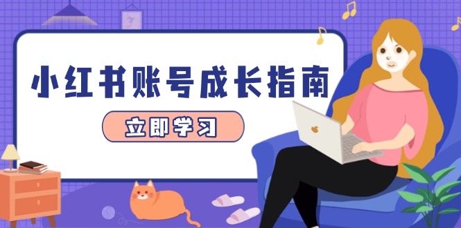 小红书账号成长指南，爆款选题+精准定位+数据分析，系统提升账号变现能力-创业项目库