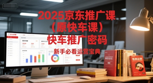 2025京东推广课(原快车课)解锁京东快车推广密码，新手必看运营宝典-创业项目库