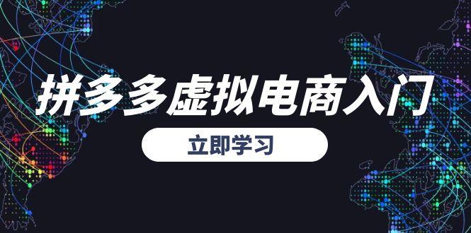 拼多多虚拟电商入门，精准选品方法论，无货源模式起盘技巧-创业项目库