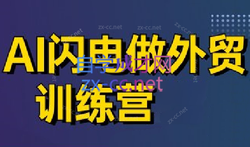 大卫·AI闪电做外贸训练营(更新6月)-创业项目库