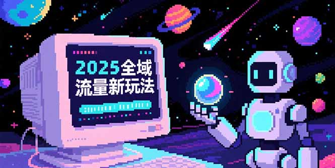 2025全域流量新玩法，O5A无潜入池方法论，基础逻辑+实战技巧全解析-创业项目库